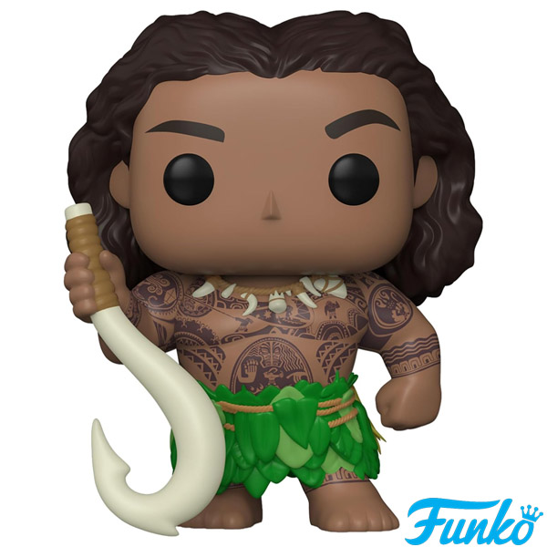 Funko POP #1547 Disney Moana 2 Maui with Fish Hook Figure
